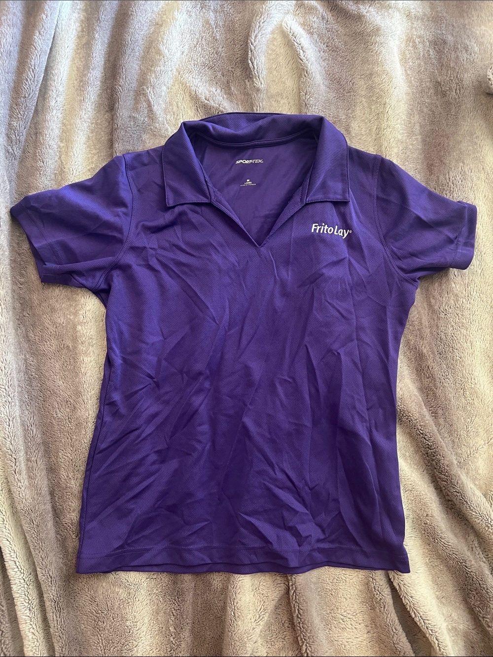 Sport-Tek Women's Purple FritoLay Polo